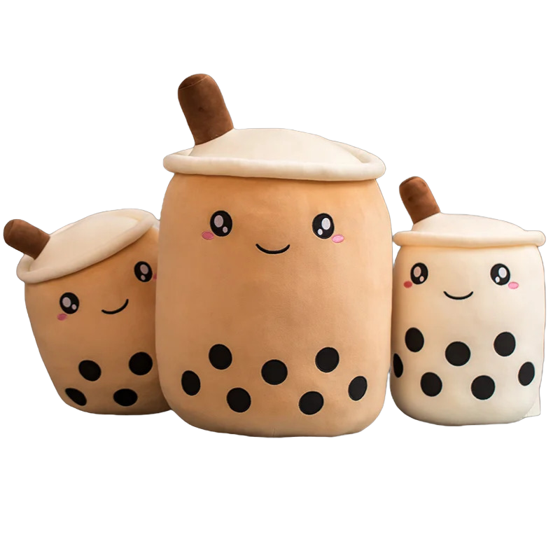 Bubble tea plush toy