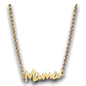 Mama Letter Pendant Necklace