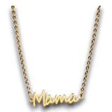 Mama Letter Pendant Necklace